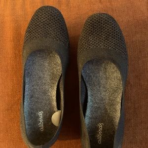 Womens All Birds Tree Breezers Flats dark charcoal Size 9 minimal wear